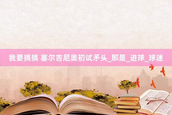 我要搞搞 塞尔吉尼奥初试矛头_那是_进球_球迷